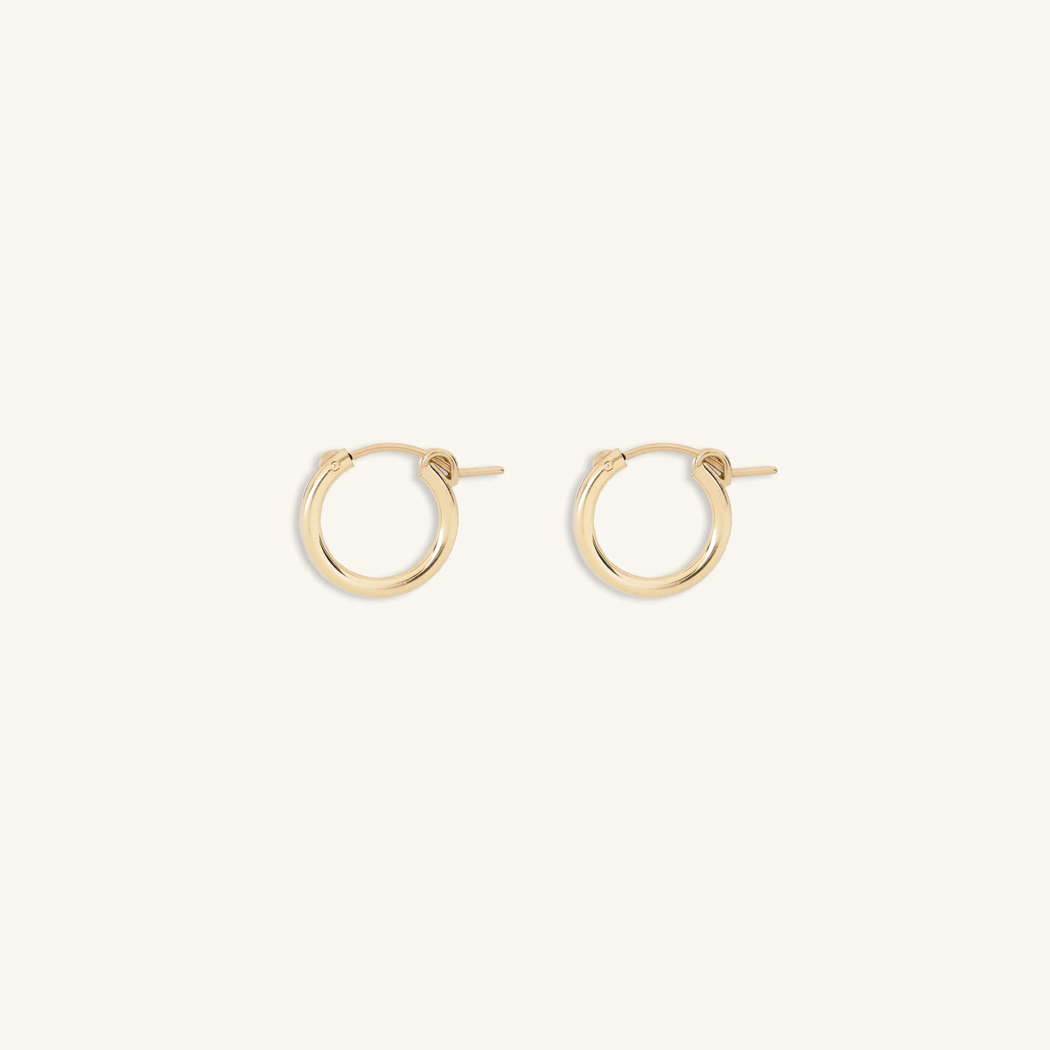 Huggie Hoop Earrings 14k Gold Filled