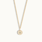 Pre Order: SCJ x Village Green Bakery 14k Gold Filled Victoria Beach Happy Face Cookie Necklace