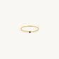 Pre Order: Gold Filled Birthstone Ring Amethyst CZ (February)