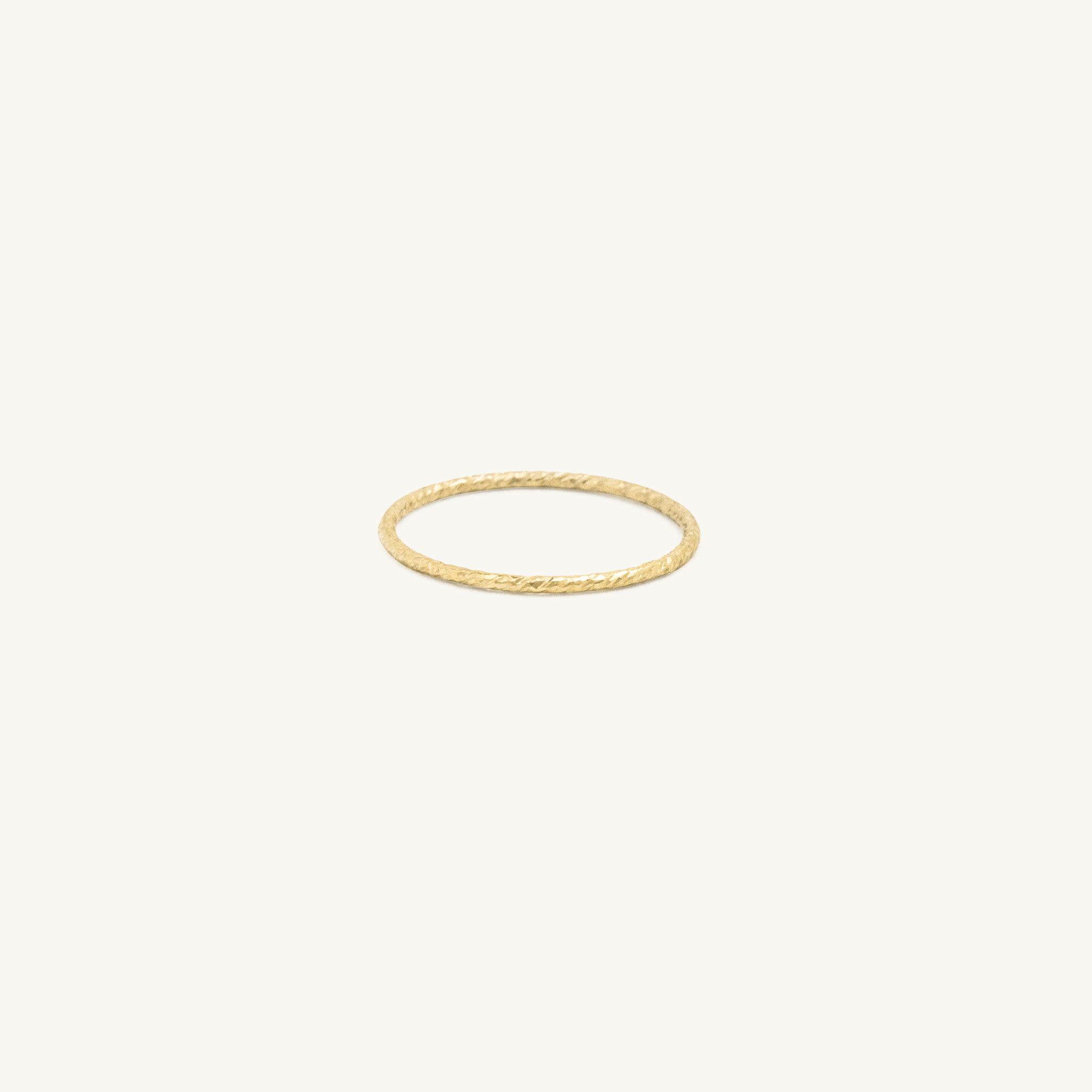 Pre Order: Gold Filled Shimmer Stacking Ring