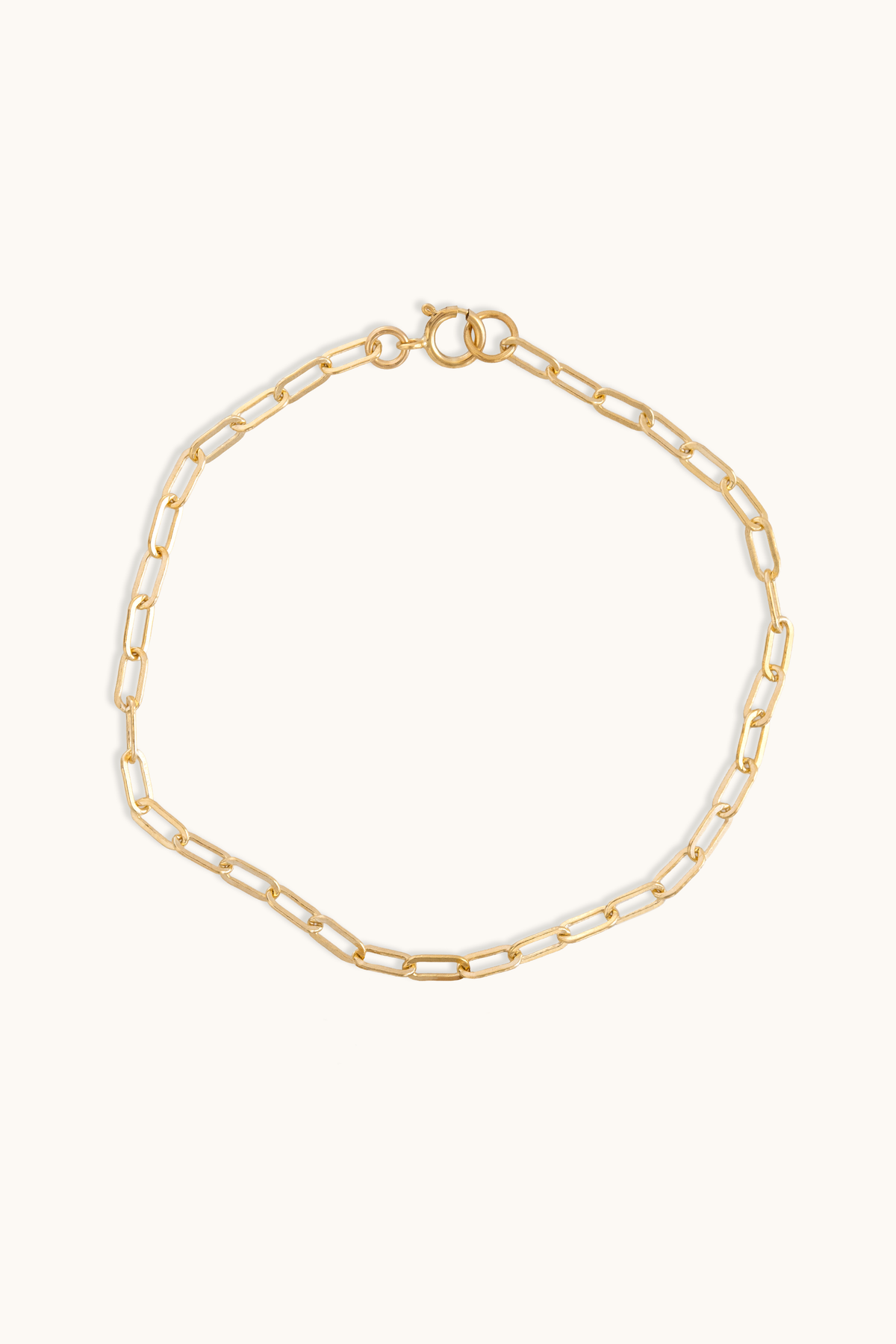 Paperclip Chain Bracelet (14k Gold Filled)