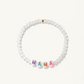 Rainbow Mama Bracelet (White Agate)