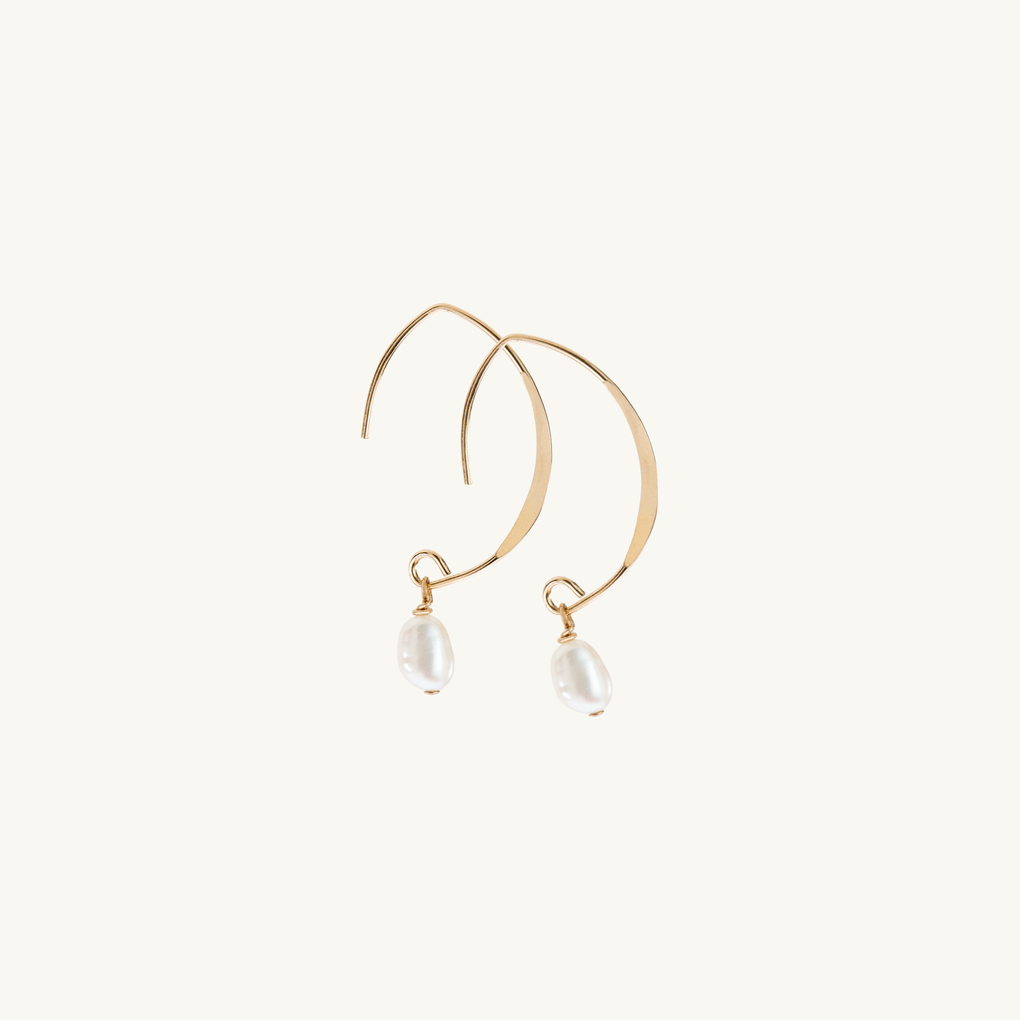 Fresh Water Pearl Marquise Earring