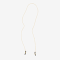 Victoria Beach 14k Gold Filled Clip Chain Sunglass Holder (Black Loop)