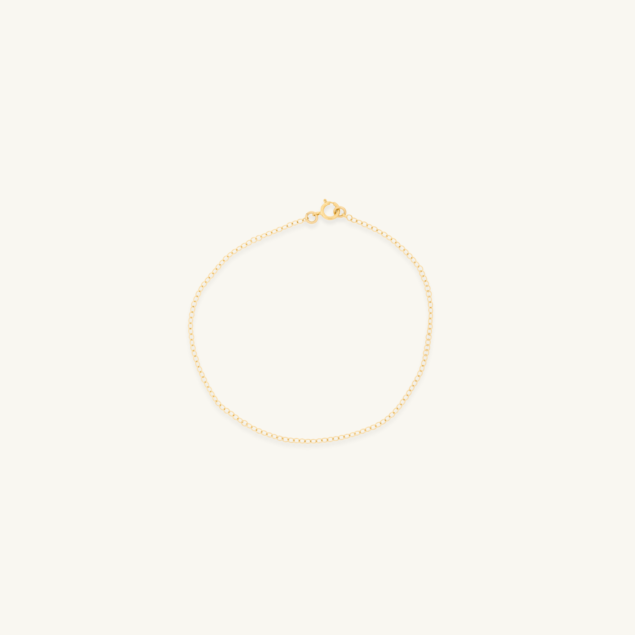 Pre Order: Fine Cable Chain Bracelet (14k Gold Filled)