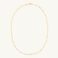 Oversized Paper Clip Chain Necklace (14k Gold Filled)