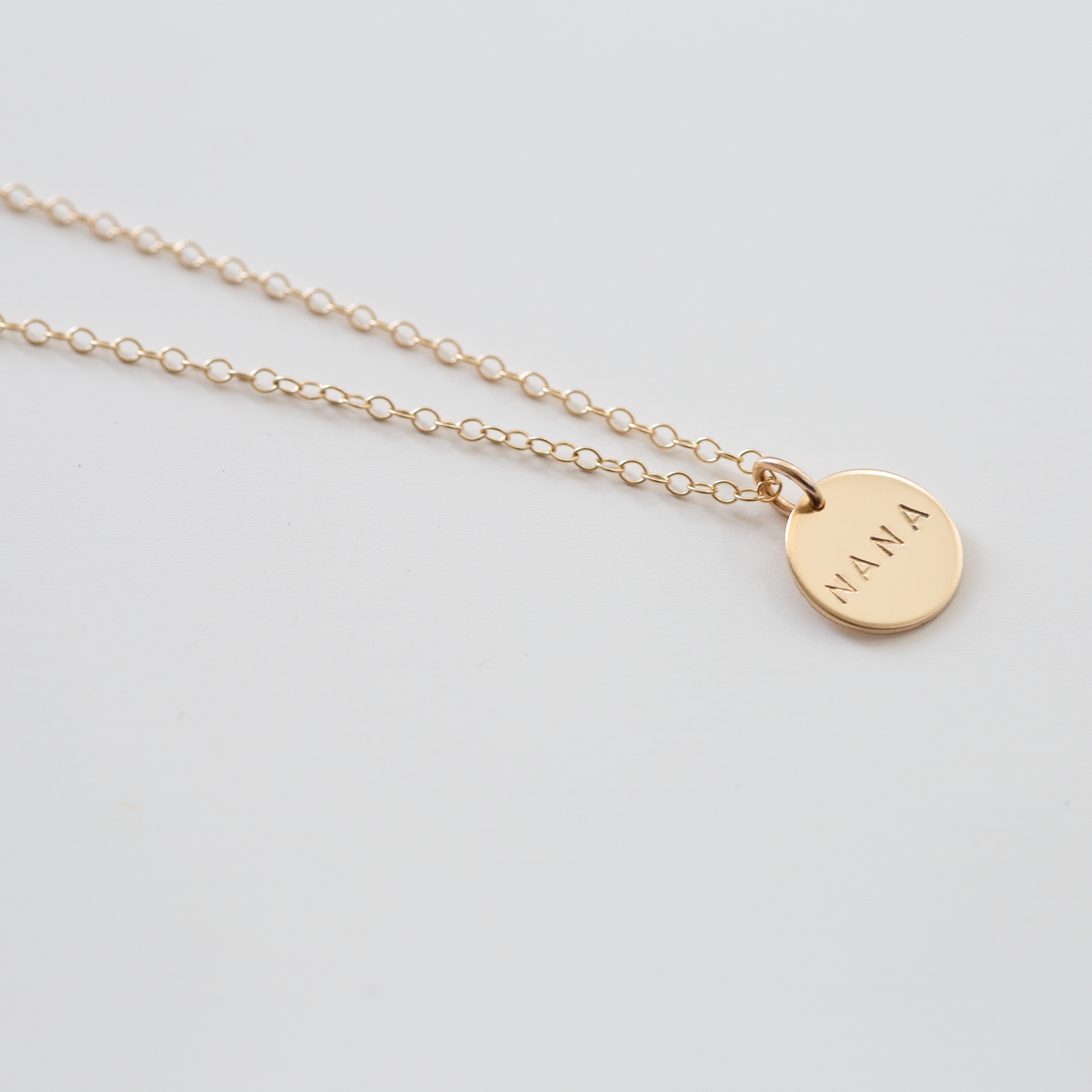 Sarah cameron online initial necklace