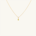 August Birthstone Necklace (Peridot)