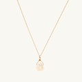 Citrine Pendant Necklace (14k Gold Filled)