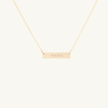 Mama Bar Necklace (14k Gold Filled)
